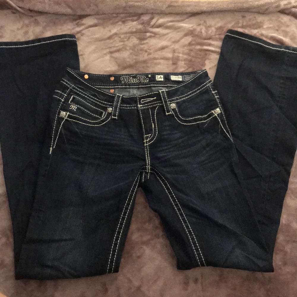 Girls’ Miss Me Bootcut Jeans